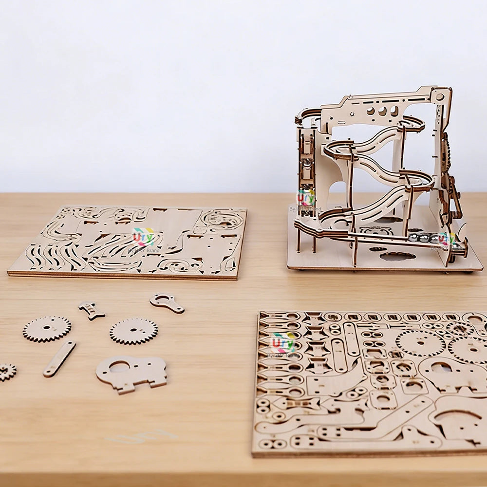 Wooden Ball Track