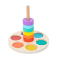Wooden Rainbow Stacker