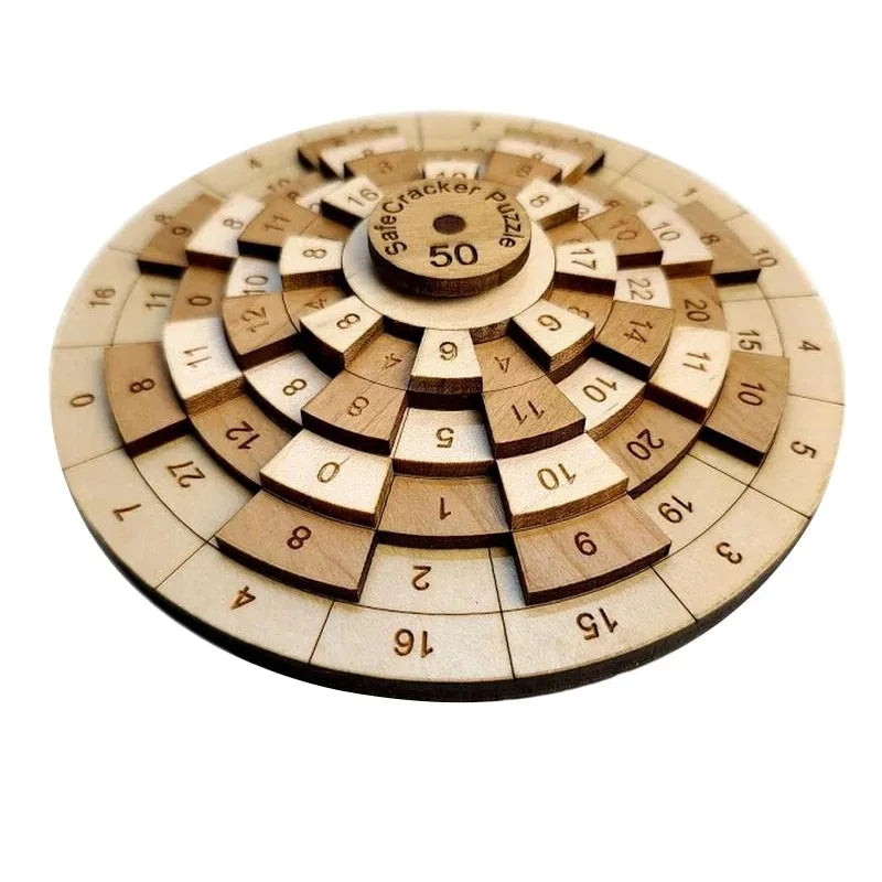 Wooden Number Puzzle