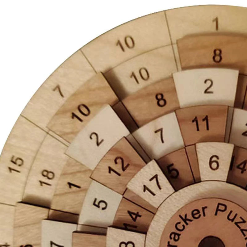 Wooden Number Puzzle