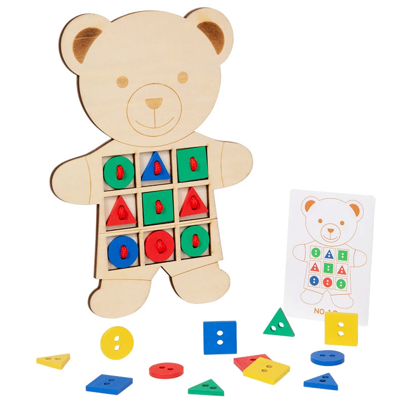 Montessori Threading Toy