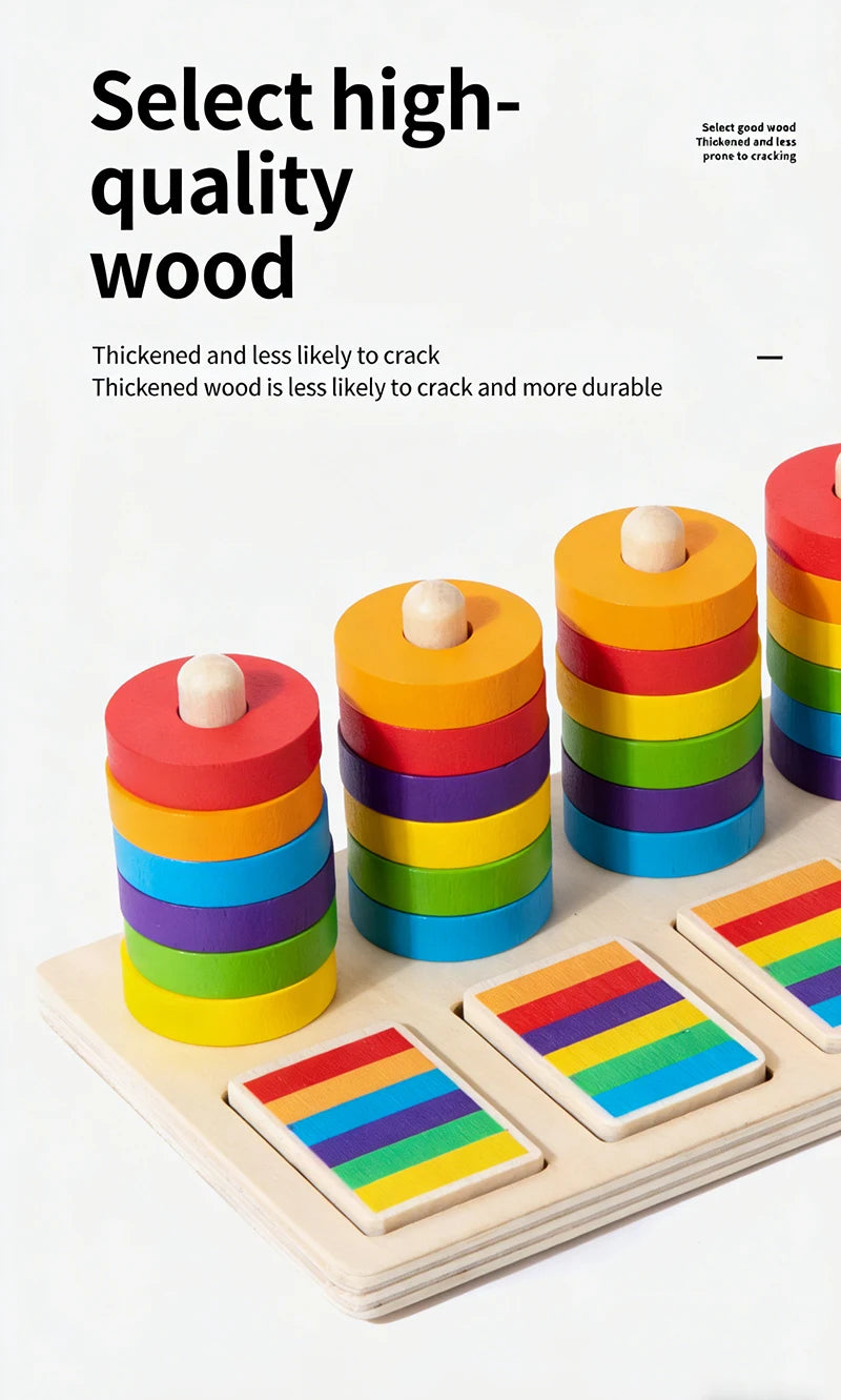 Wooden Stacking Rings