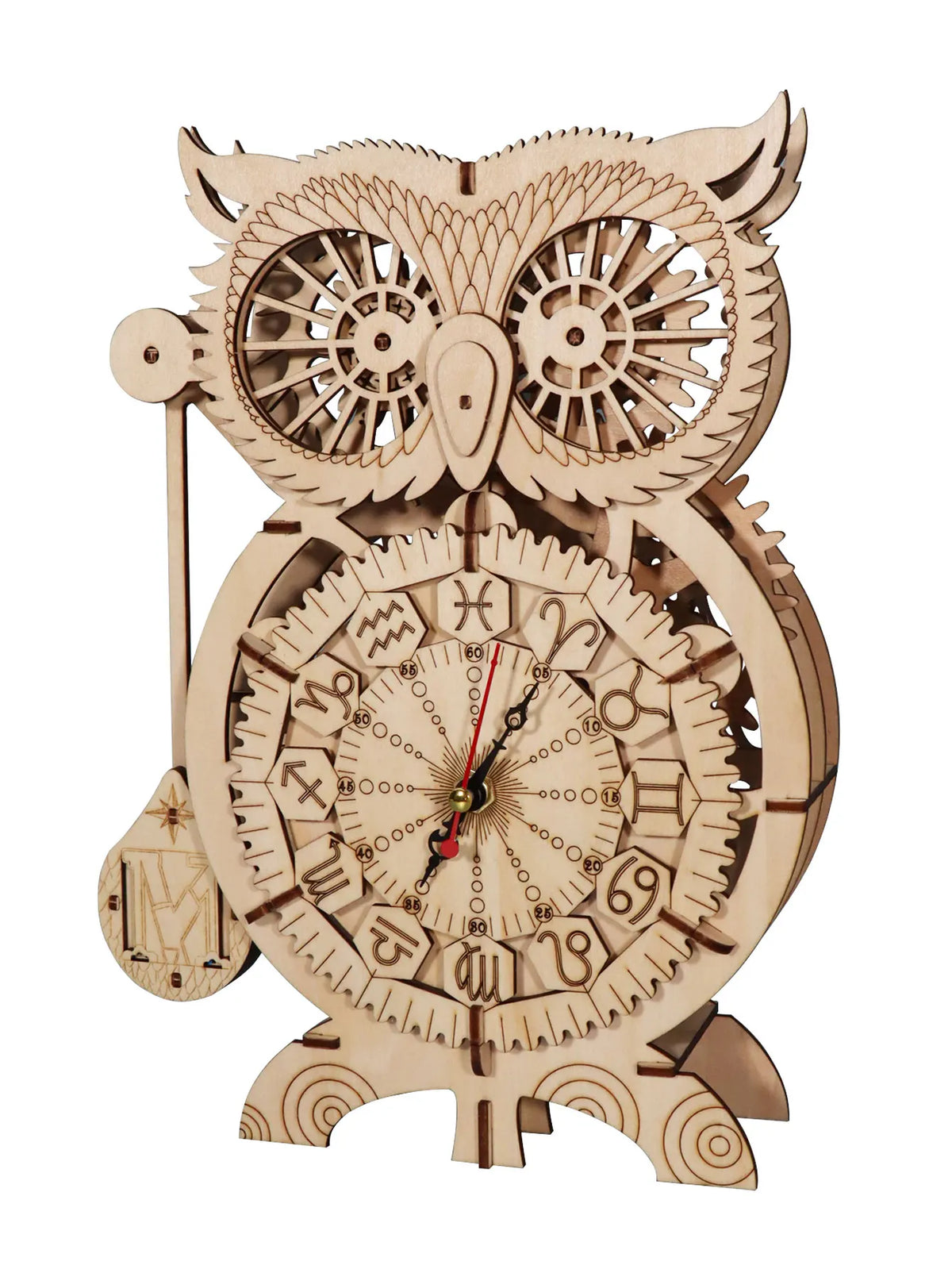 Wooden Clock Puzzle