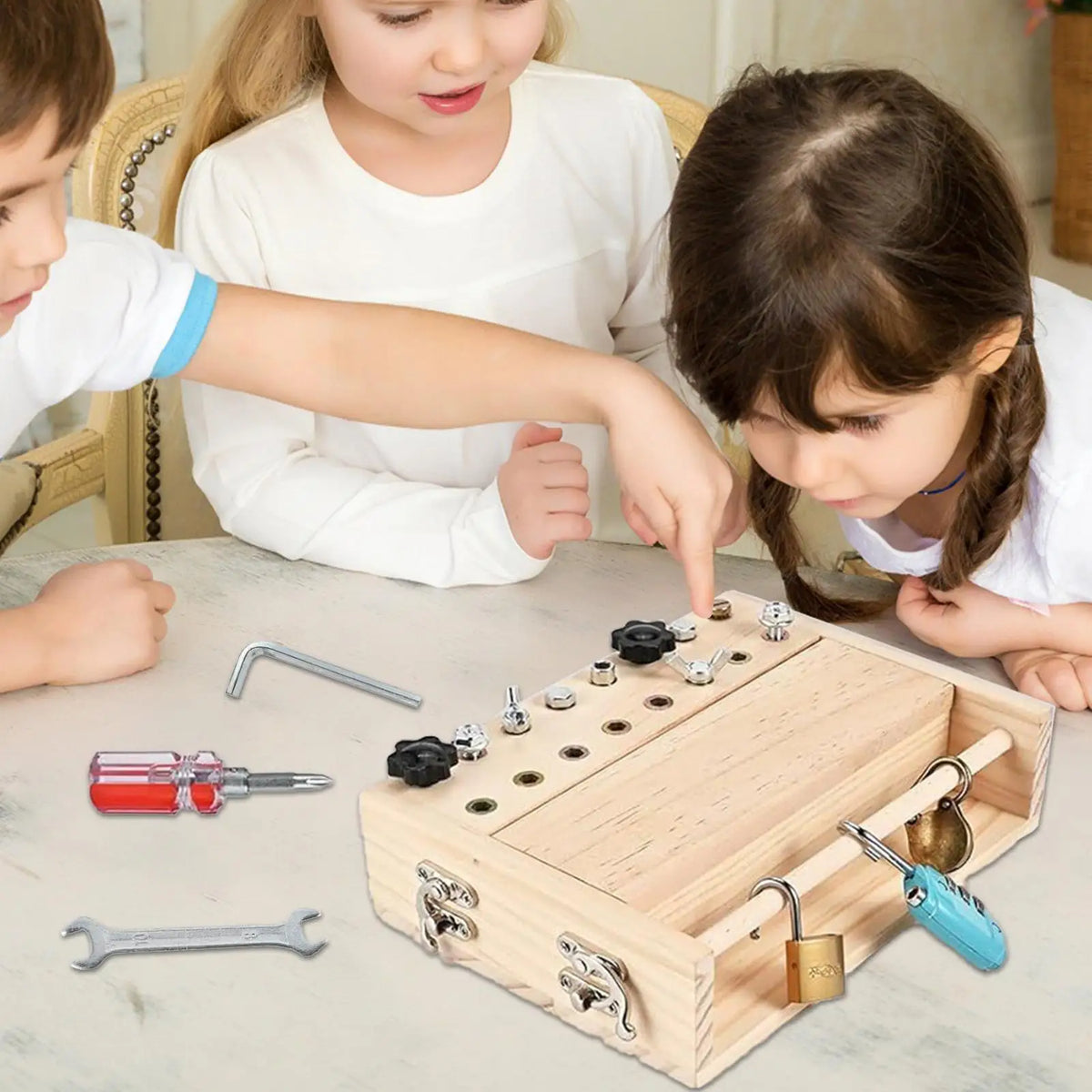 Montessori Lock and Key Toy