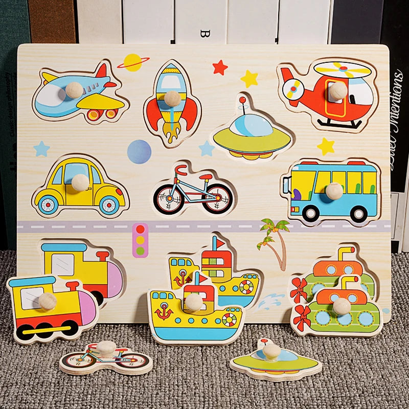 Wooden Peg Puzzles