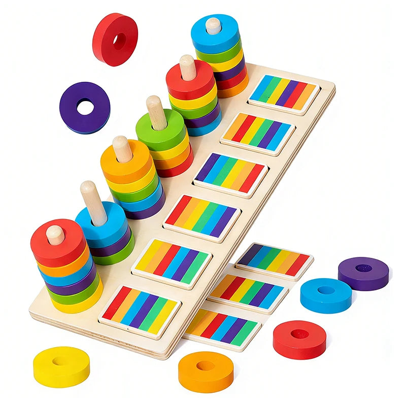 Wooden Stacking Rings
