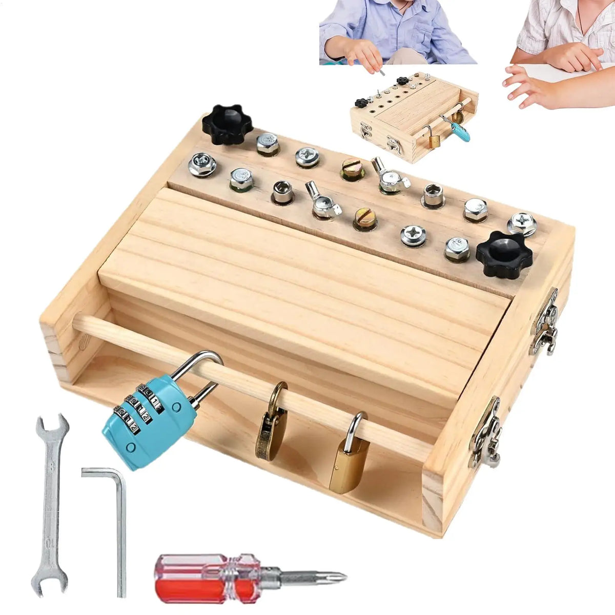 Montessori Lock and Key Toy