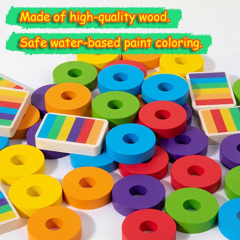 Wooden Stacking Rings