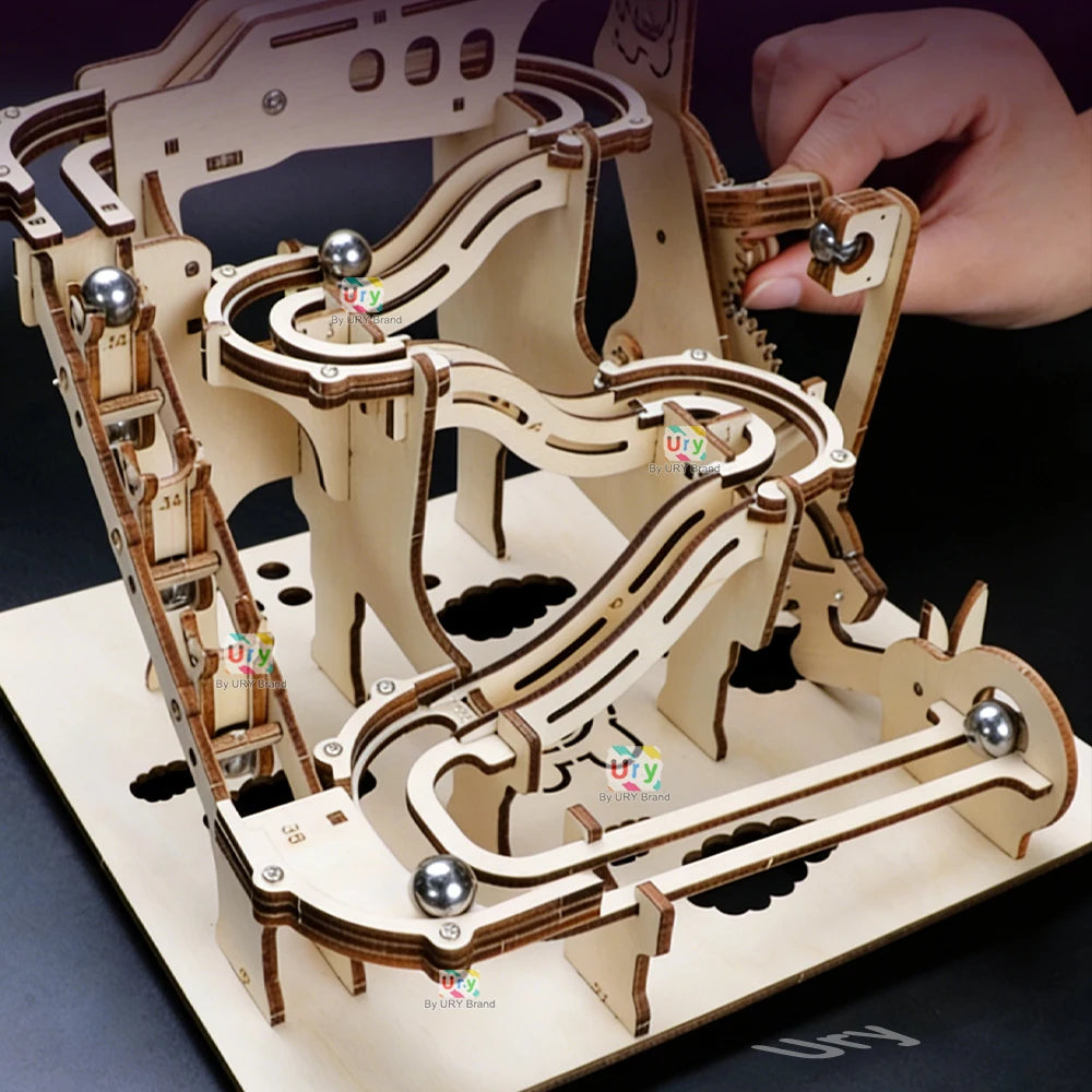Wooden Ball Track