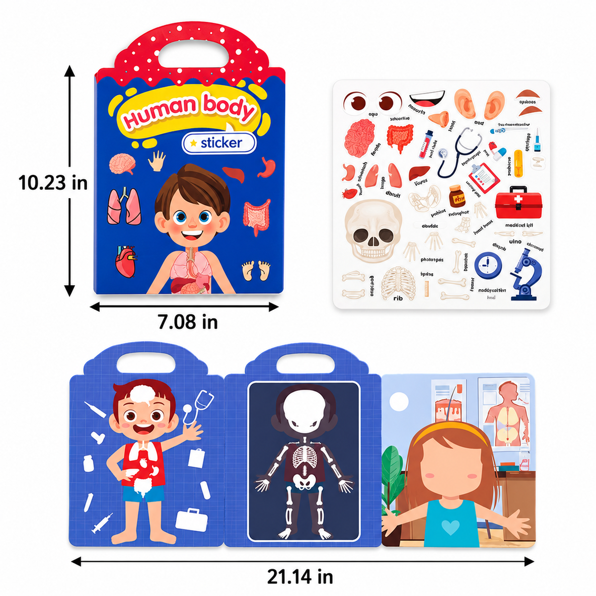 Reusable Sticker Book