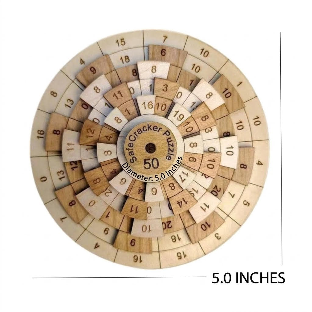 Wooden Number Puzzle